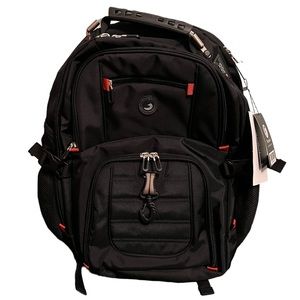 Anti Theft Travel Backpack 17 Inch Laptop Backpack with USB Charging Port & Lock